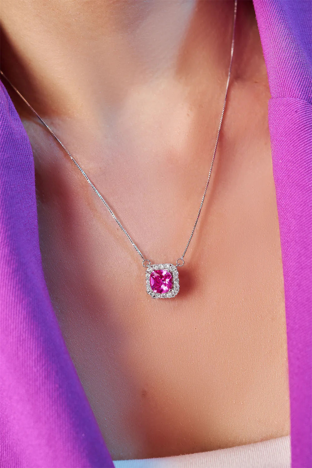 Colar Pink Luminoso - Imagem 5