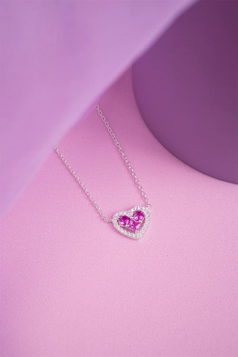 Colar Sweet Love Unique Prata 925 - Imagem 2